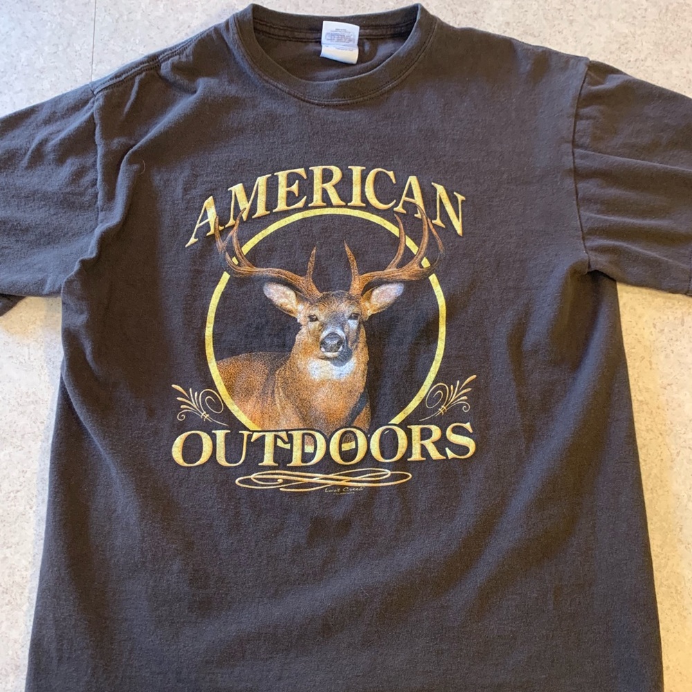 American outdoor T-shirt deer buck